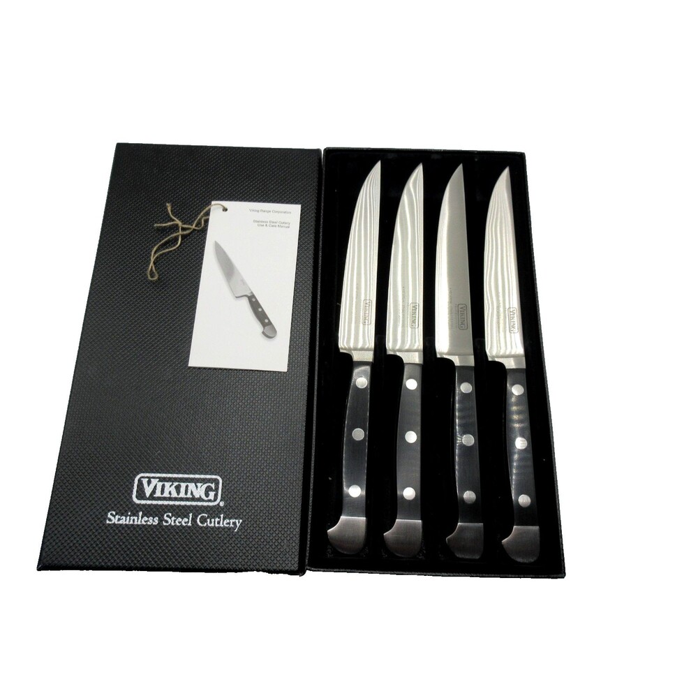 Viking Range 2-Piece Stainless Steel Knife Set Chef & Cheese Knives X50CrMoV15